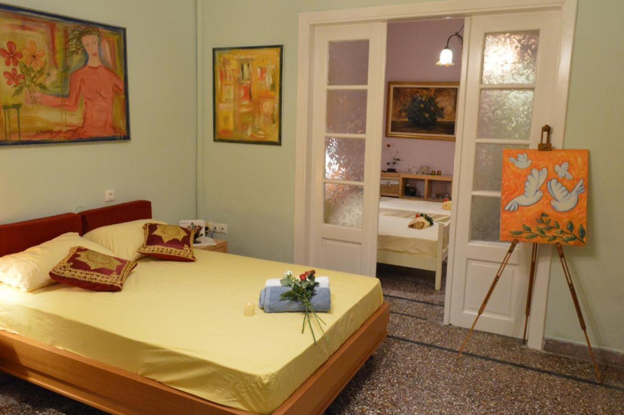 Pireas Port Next To Metro Artistic House Apartment Ngoại thất bức ảnh