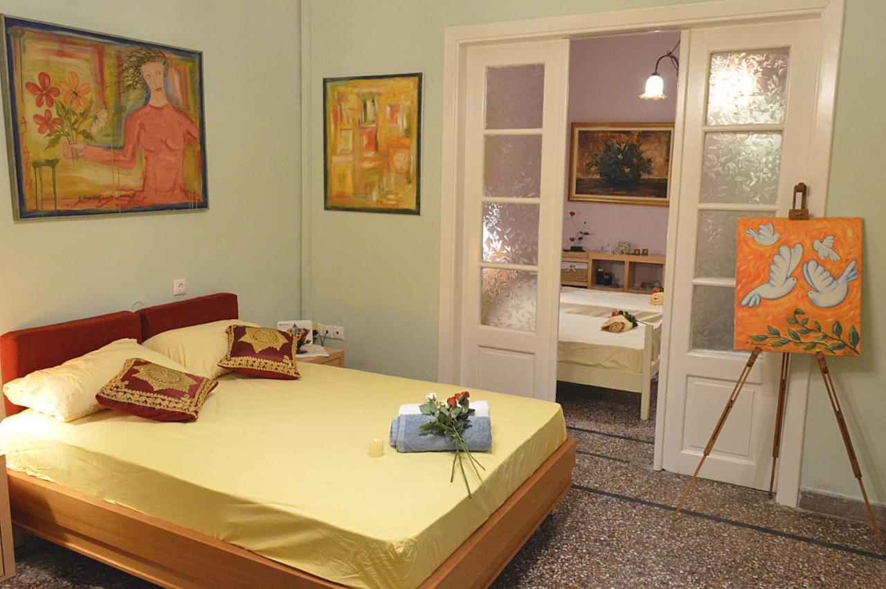 Pireas Port Next To Metro Artistic House Apartment Ngoại thất bức ảnh